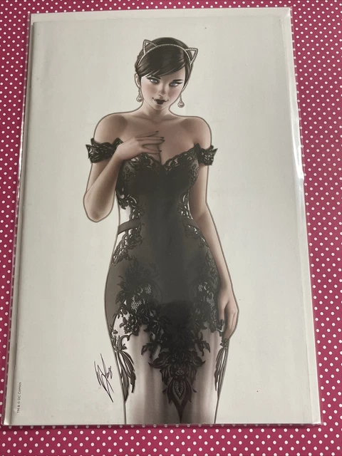 Batman #50 Warren Louw White Virgin Variant Cover C Catwoman Selina Kyle 2018