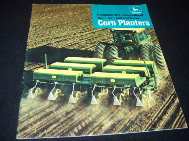 1969 John Deere Corn Planters Brochure 495-A 694-A 1300 1240 1250 1260 1280
