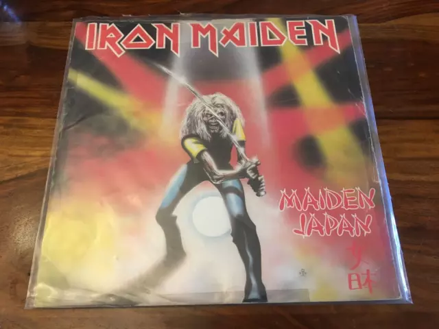 Iron Maiden Maiden Japan 12EMI 5219 EP, The Evil That Men Do- 12EMS 64 12" Vinyl