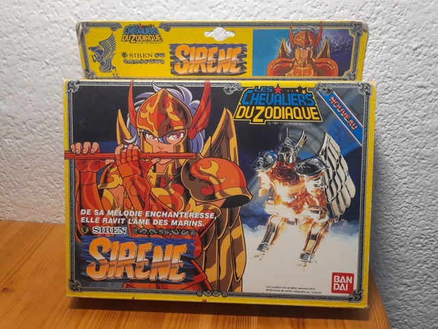 Figurine Saint Seiya Vintage Bandai 1988 - Arc Poseidon Scylla, Très Bon état