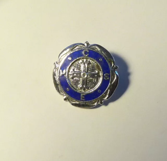 CHSE Confederation of Health Service Employees enamel lapel badge Fattorini
