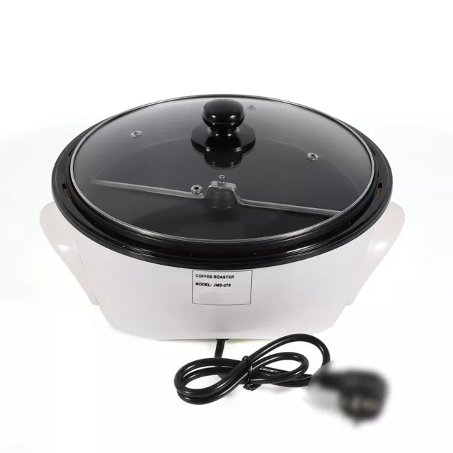 110V 800W Household Electric Coffee Roaster Coffee Bean Roasting Baking Machine!