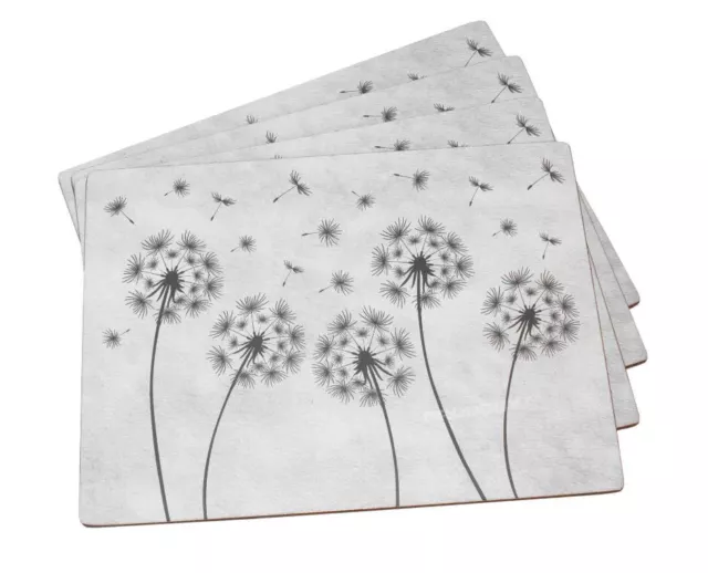 iStyle Dandelion Placemats Set of 4