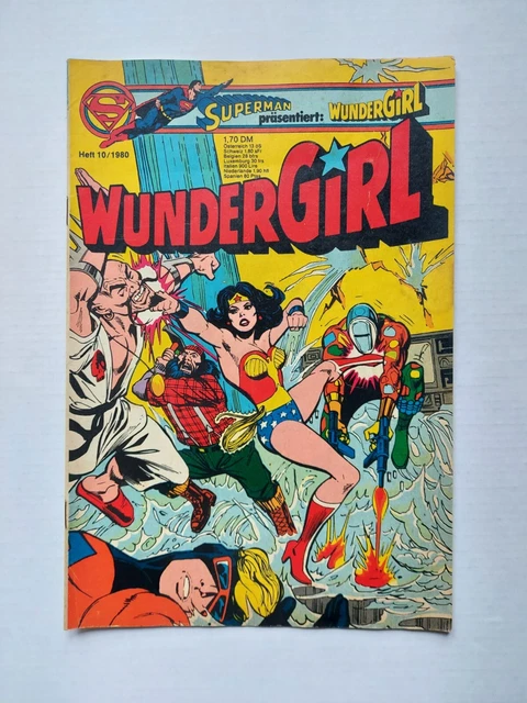 Ehapa - Superman präsentiert: Wundergirl Nr. 10 von 1980 - (ohne Sammel-Ecke)