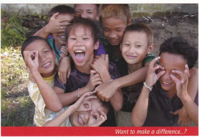 V07536 Australia Avant Card #7536 Make A Difference postcard
