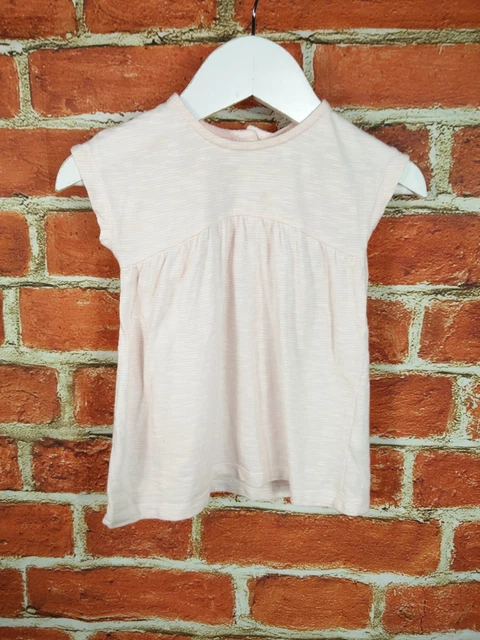 Pacchetto Abito Bambina Età 3-6 Mesi M&S Next Romper Set Estivo A Righe 68Cm 4