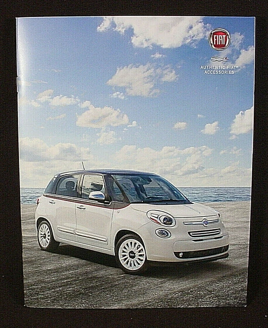 2017 Fiat 500 L Accessories Brochure - Original