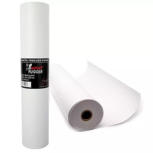 White Freezer Paper Refill Roll For Dispenser Box 17.25 Inch x 175 Feet - Pol...