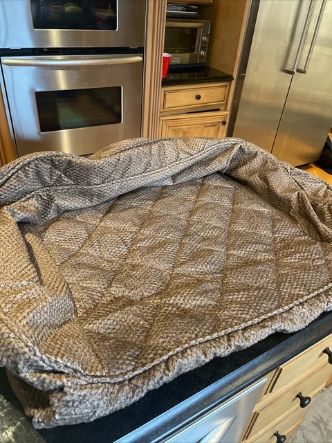 NEW ORVIS Bolster Dog Bed Cover Only Small Tweed