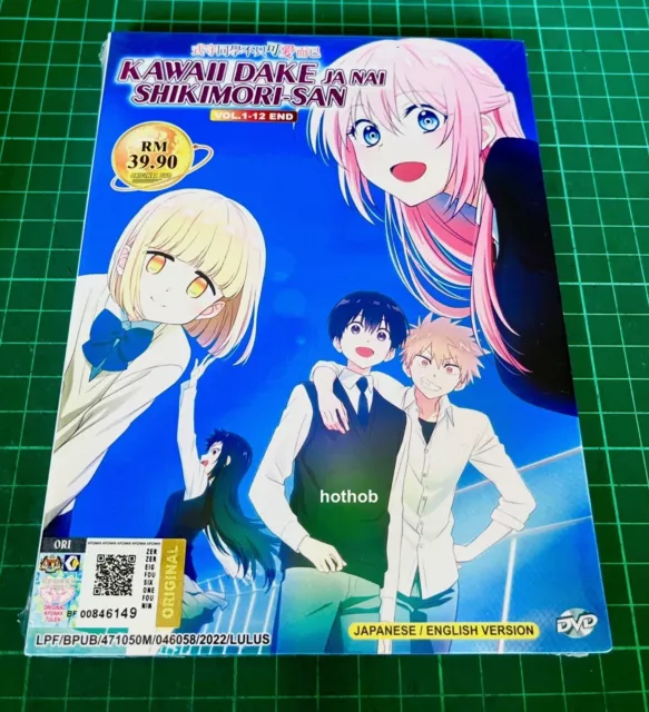 DVD Shikimori's Not Just a Cutie Vol.1-12END English Dubbed All Region  FREESHIP
