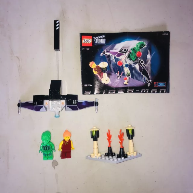 LEGO Green Goblin with Short Legs Minifigure Head (Recessed Solid Stud)  (25908)