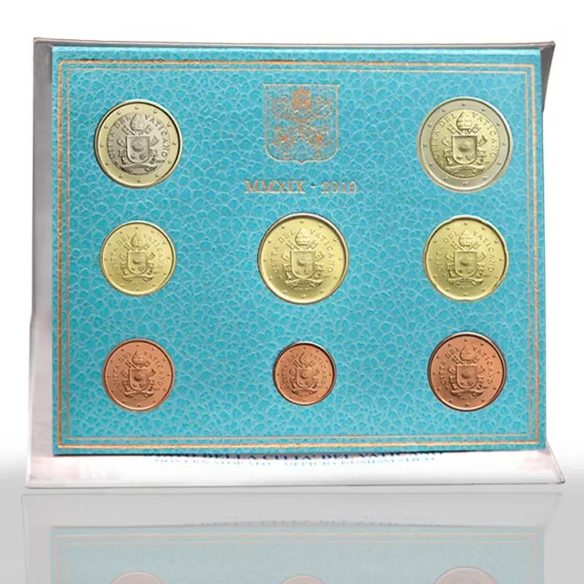 VATICANO Vatican 2019 8 monete fdc/BU DIVISIONALE SET EURO