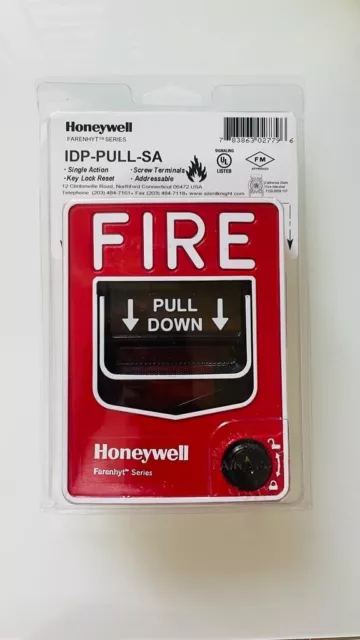 Honeywell Farenhyt IDP-PULL-SA Simple Action Tirer Station