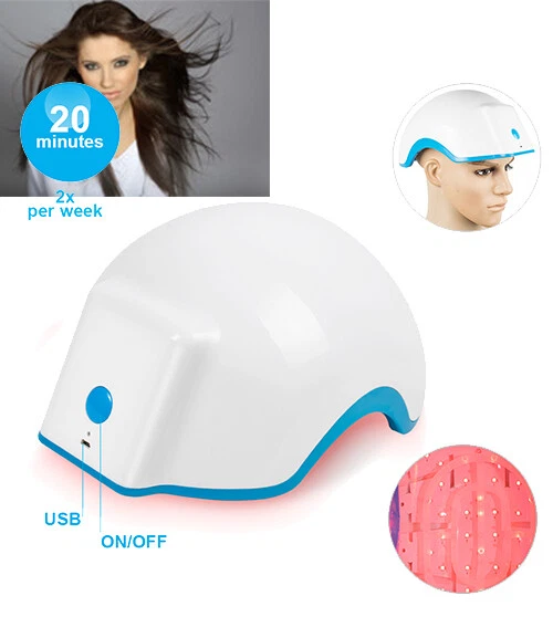 80Pieces Laser Carejoy Hair Growth Helmet Device Laser Treatment HairLoss Helmet