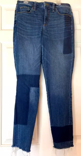 Universal Thread Jeans Patches High Rise Skinny Jeans Size Womens 6 28