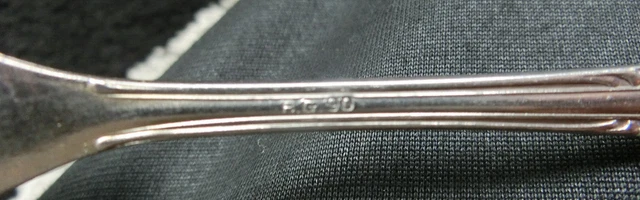 3x alt*Kuchengabeln* versilbert? Echt Silber? Stempel BG ?(90) Rückseite 40-50J.