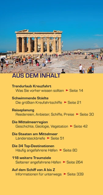 Werner K. Lahmann Reiseführer Kreuzfahrten Mittelmeer 6
