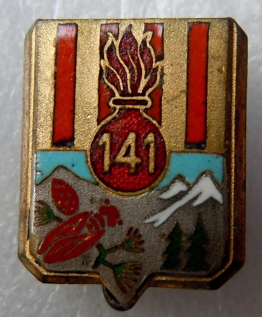 Insigne Du 6° RIC Bretagne 1939 - Régiment D'Infanterie Coloniale WWII - RETIRAGE AB 85