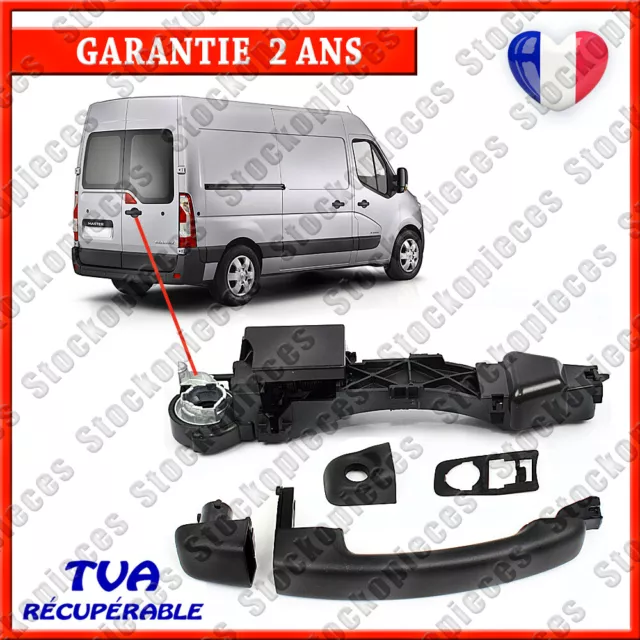 Poignée De Porte Arriere + Mecanisme Complet Compatible Master 3 Opel Movano 3