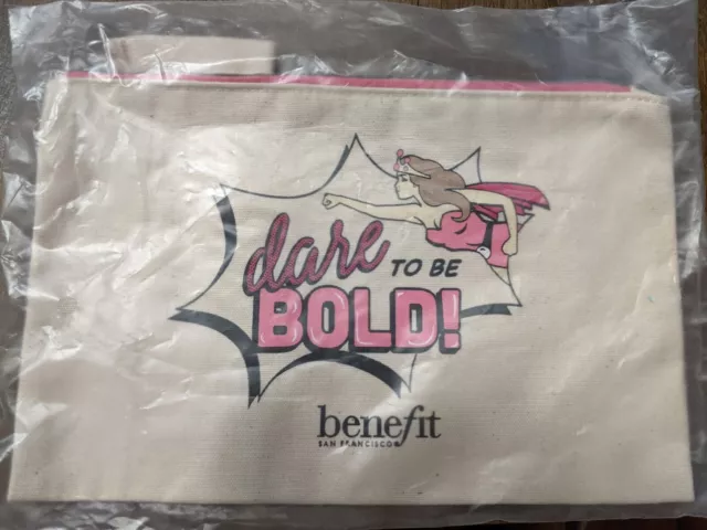 HTF Benefit Cosmetics 2018 Bold is Beautiful Pouch Factory Sealed