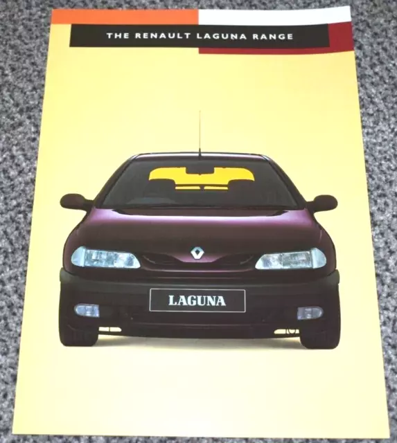 Renault Laguna Range Uk Sales Brochure December 1994