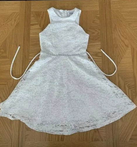 Ivory Girls Occasion / Wedding / Bridesmaid Dress - Age 7 - Speechless Kids