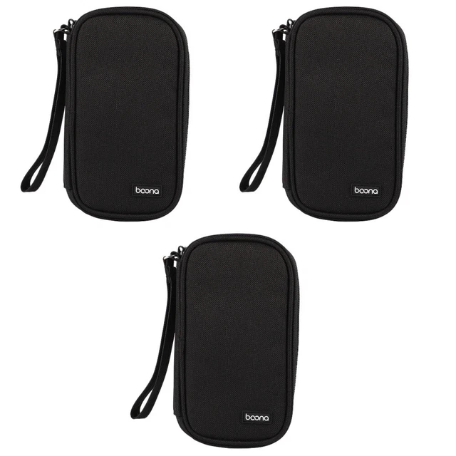 3 Count Disque Bouclier Sac De Rangement USB Pour Clé Numéro Organisateur Sacs