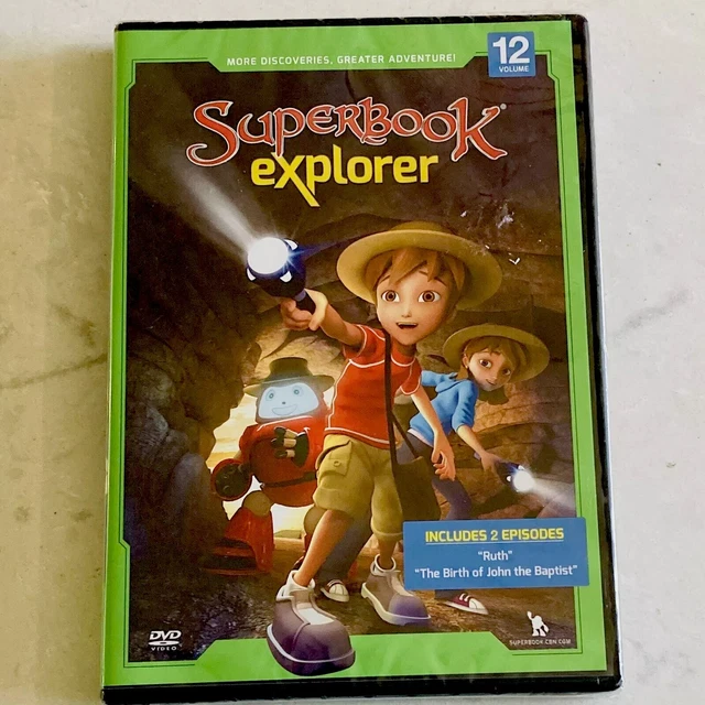 SUPERBOOK EXPLORER VOLUME 12 DVD Bible Ruth / The Birth of John the ...