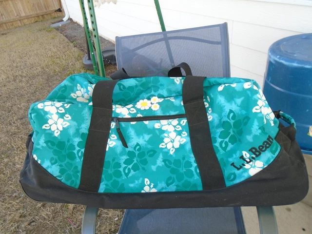 LL Bean Adventure Rolling Duffle Bag - travel bag