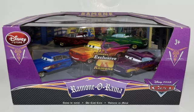 Disney Store Cars Die-cast Ramone O Rama 5 Pack With Exclusive Ramone