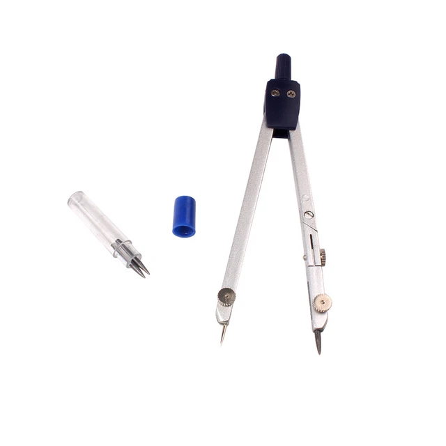 Set di strumenti per geometria scolastica, righello da disegno, include