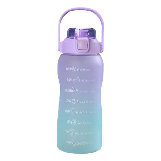 Botella de agua sellada contra fugas agua potable jugo taza de agua deportes al aire libre