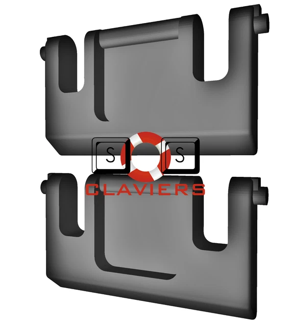 HAVIT MECHANICAL KEYBOARD HV-KB432L-LED Spare Replacement Tilt Leg Stand Feet EUR 7,90 - PicClick DE