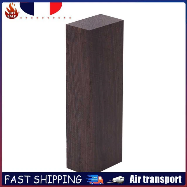 Ebony Lumber Blanks Handles Timber DIY Craft Wood Handle for Musical Instruments