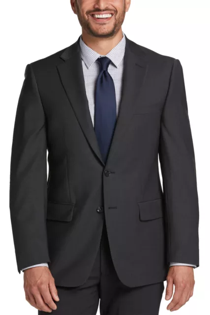 Calvin Klein Mens X-Fit Slim Fit Wool Suit Jacket 42 Regular Charcoal - NWT $450