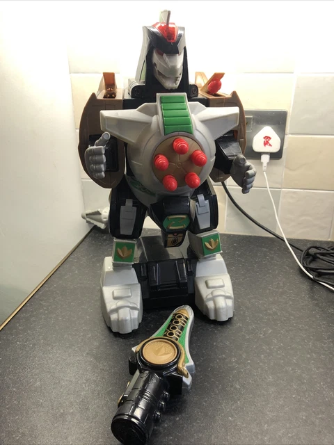 POWER RANGERS IMAGINEXT Green Ranger & Remote Control Dragonzord Fisher ...