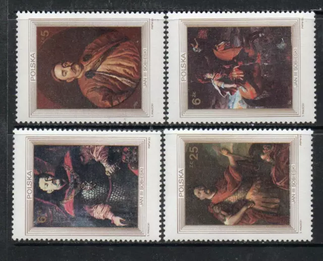 Poland Mnh 1983 Sg2893-2896 300Th Anv Of Relief Of Vienna
