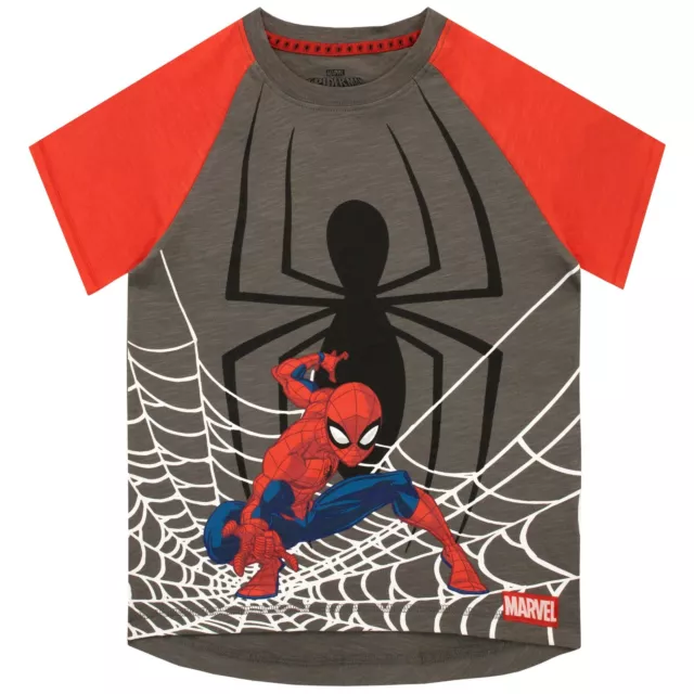 Jungen Spider-Man T-Shirt | Kinder Spiderman T-Shirt | Marvel Spider-Man Shirt | NEU