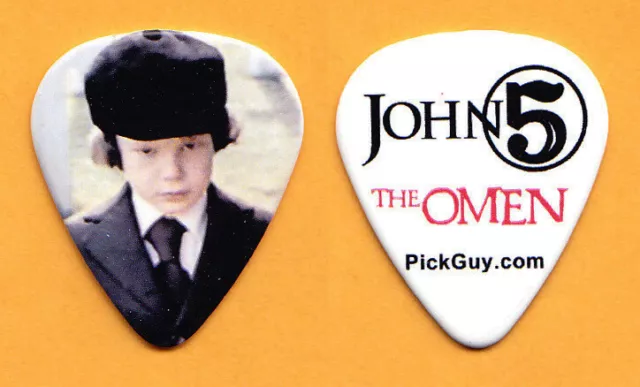 Rob Zombie John 5 Signature The Omen Damien Guitar Pick - 2017 Tour