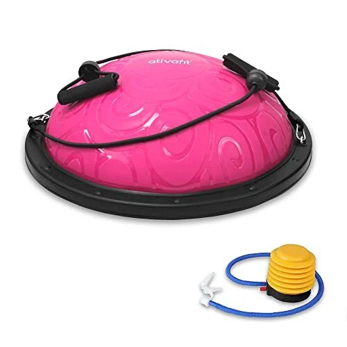 Balance Ball Half Exercise Ball Balance Trainer Inflatable Yoga Ball for Home