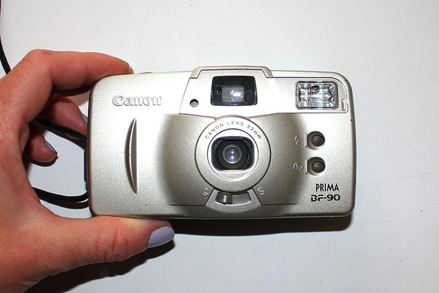 Appareil Photo Argentique Canon Prima BF-80 - édition Coupe Du Monde 98 Footix - Occasion Fonctionnel