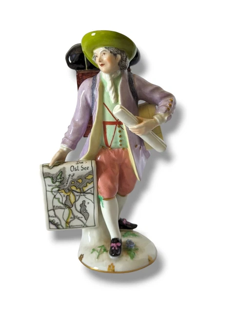 VINTAGE WIEN PORCELAIN Map Street Vendor Figurine Figurine £444.83 ...