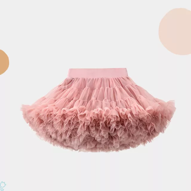 Baby Girls Soft Fluffy Tutu Skirt Toddler Party Carnival Girl Mesh Tutu Bowknot