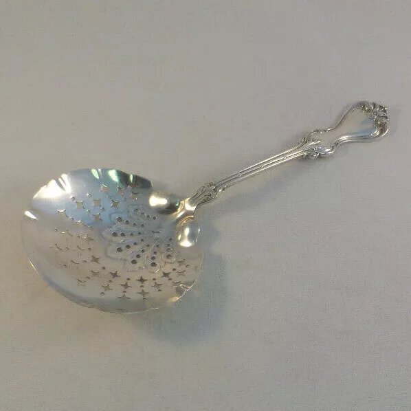 Duke of York by Whiting Sterling Pea Spoon 8 5/8"