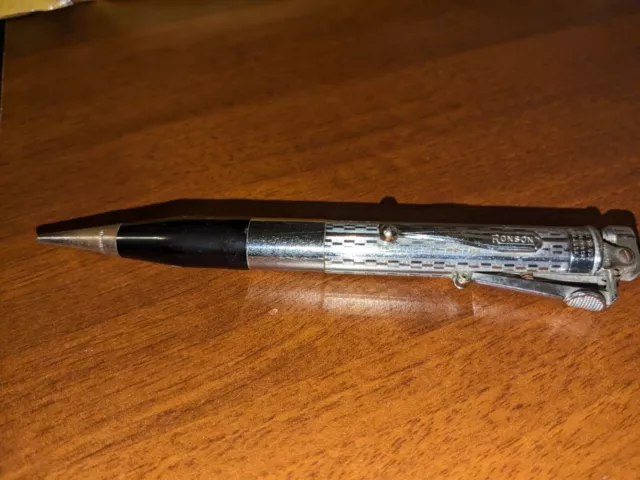 Accendino/penna vintage Ronson anni 1940/50 da collezione