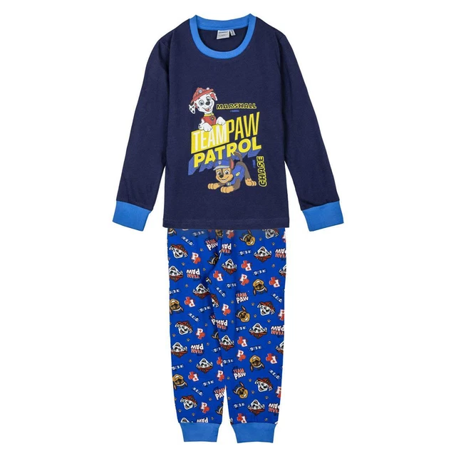Maglietta Maniche Lunghe Paw Patrol - 100% Cotone, Taglio Ampio, Per Bambini, Divertente E Comoda - Foto 2