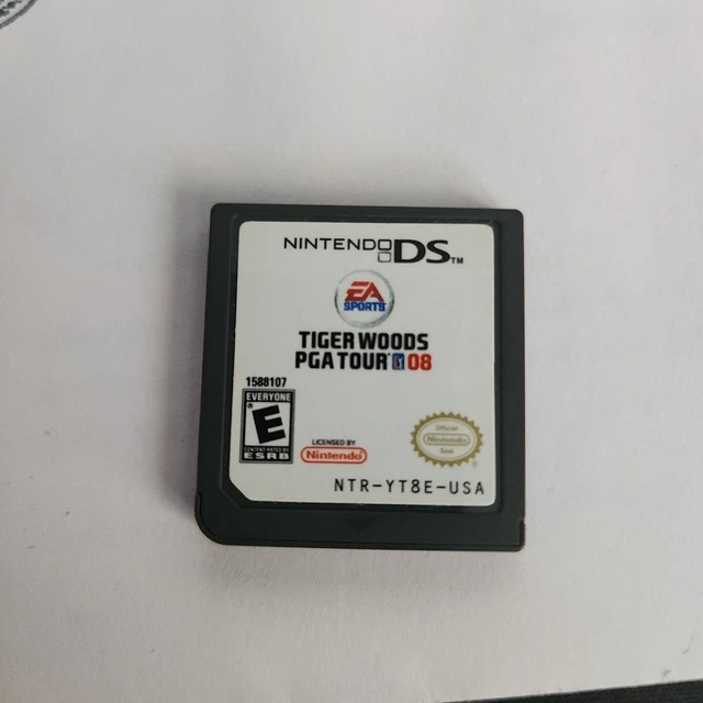 Tiger Woods PGA Tour 08 (Nintendo DS, 2007) Game Only