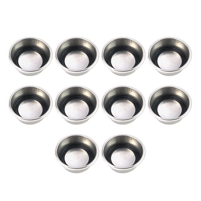 High Quality Stainless Steel Filter Basket Removable Accessories (10PCS Set)