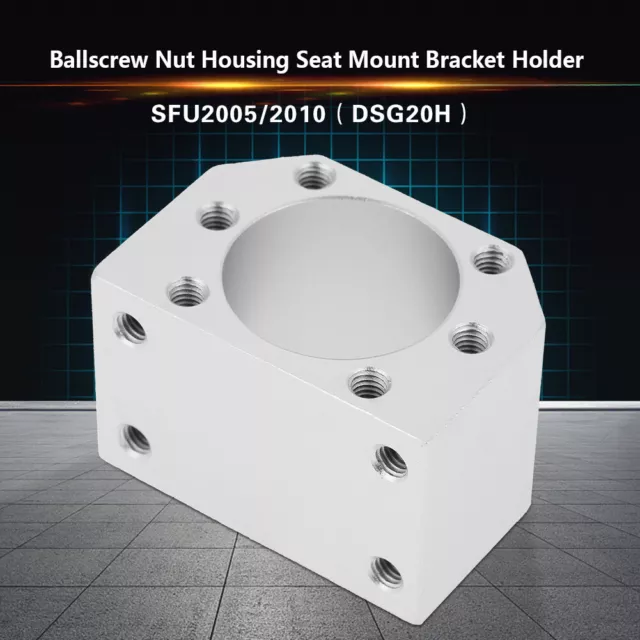 1 Pcs DSG20H Ballscrew Nut Housing Seat Mount Bracket Holder For SFU2005 / S LLI