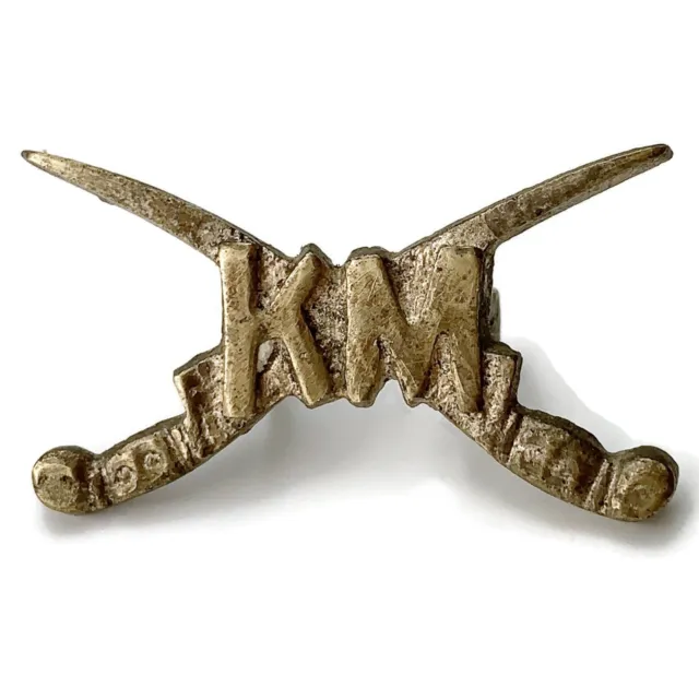 Original Khuram / Kurram Militia Regiment Pakistan Army 1940s? 1950s? Cap Badge